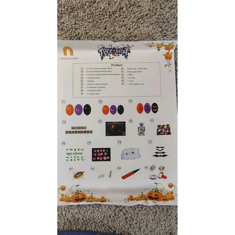 Halloween Party Decoration Kit